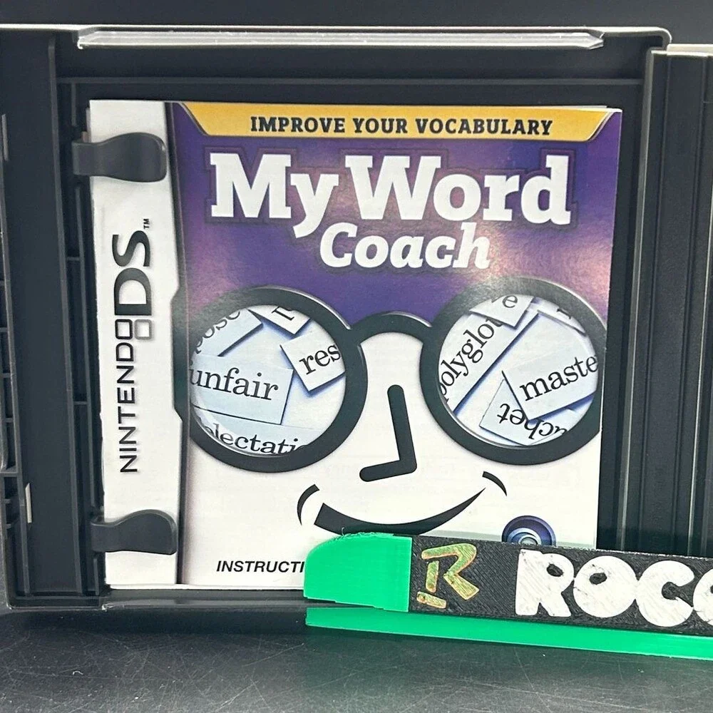 My Word Coach DS Ubisoft Vocabulary Game (Nintendo DS, 2007) Complete W/ Manual